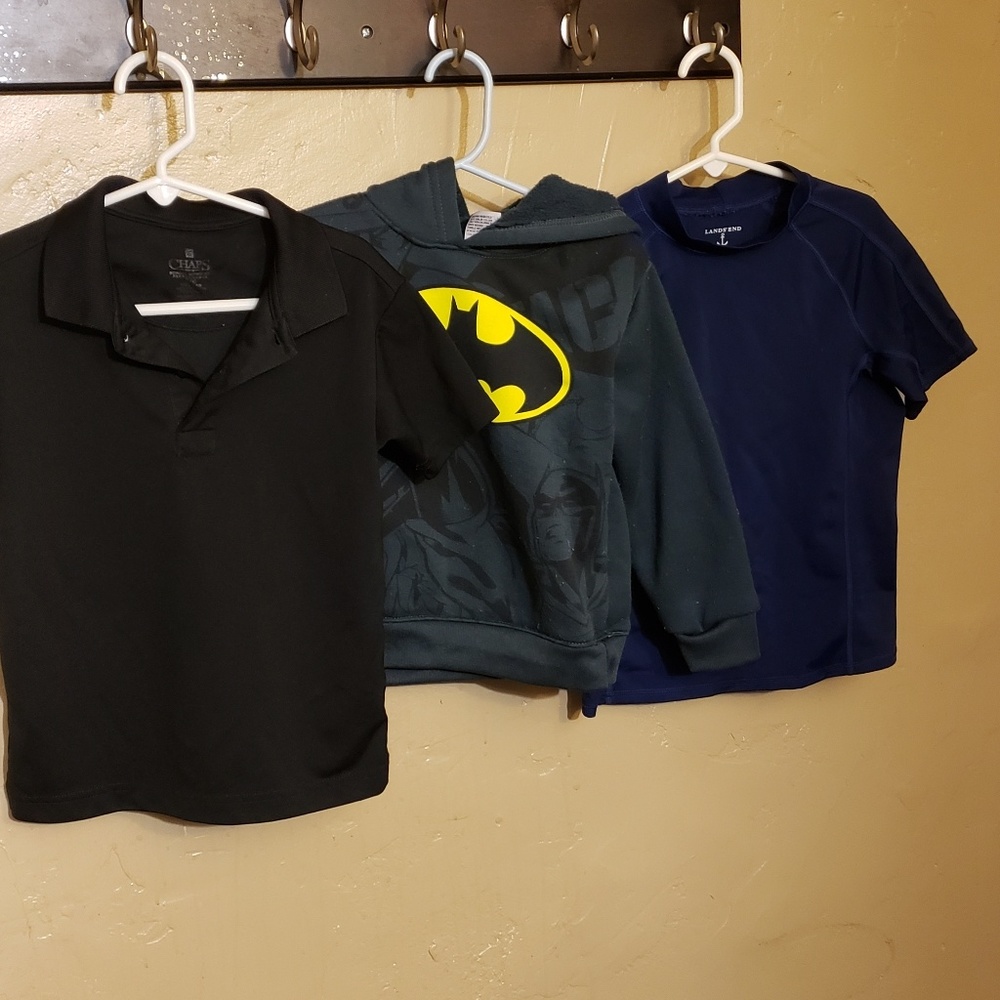 Boys 3 pack variety shirts dark size 5/6